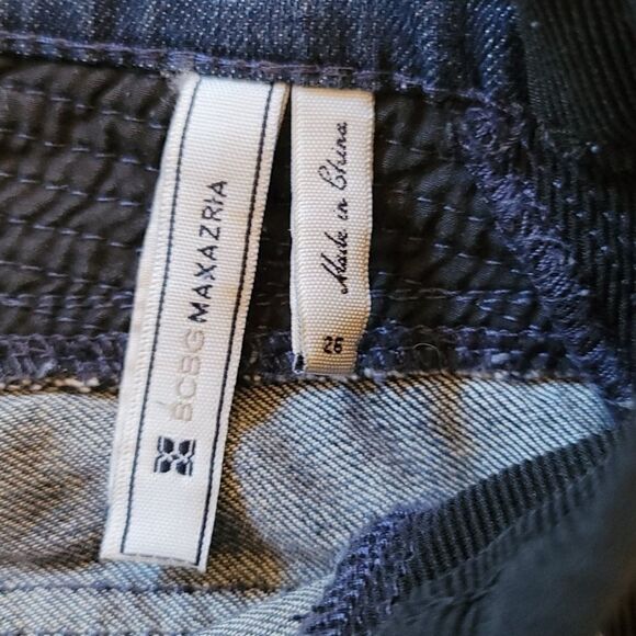 BCBGMAXAZRIA size 26 maternity moto jeans - Picture 4 of 8